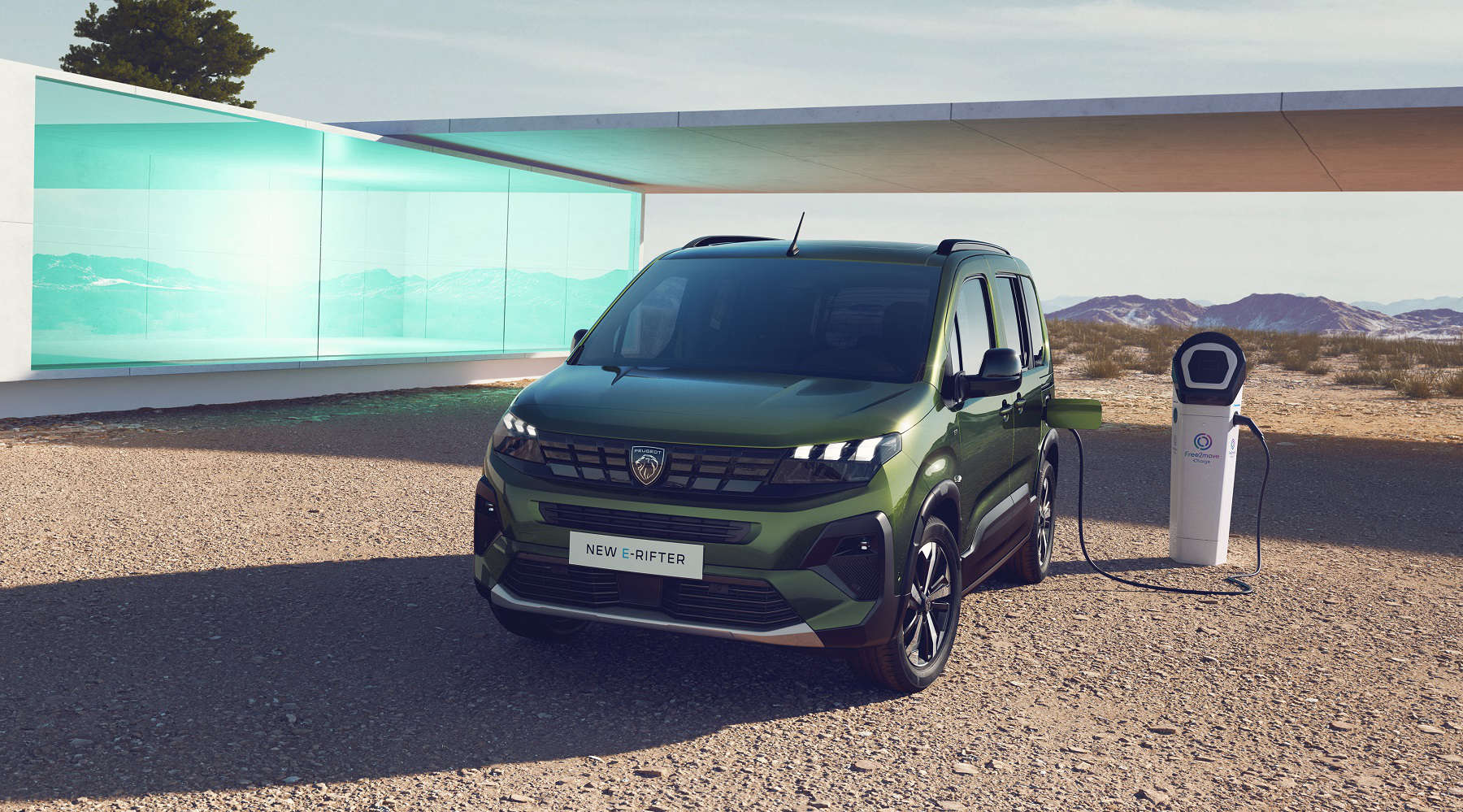 Peugeot e-Rifter, зовнішній вигляд