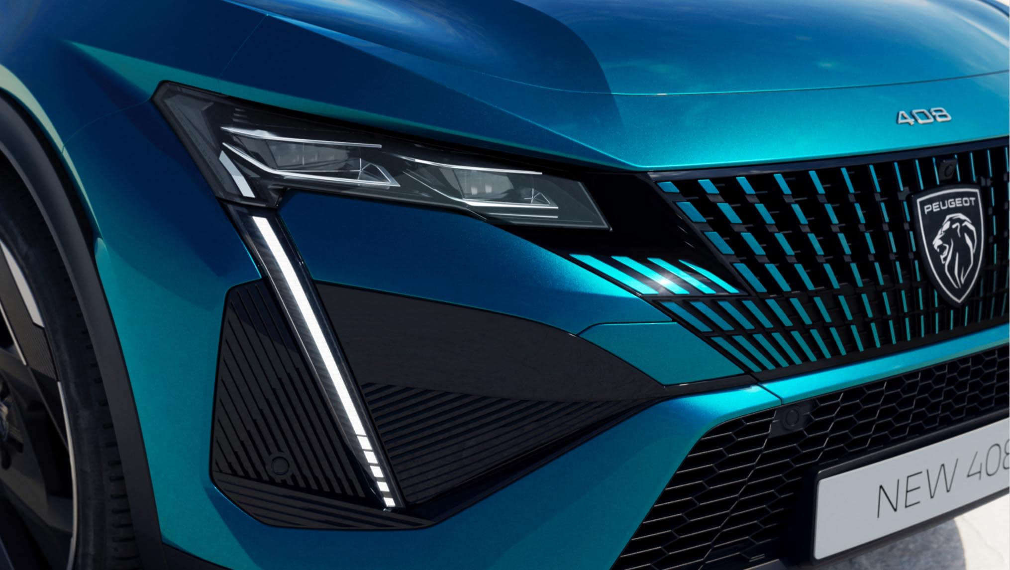 Ліва фара Peugeot 408